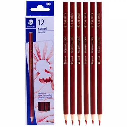 مداد قرمز استدلر STAEDTLER مدل 131 10-29 بسته 12 عددی