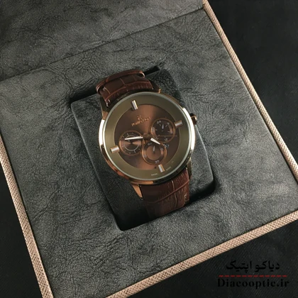 ساعت مچی مردانه موتور ژاپن برند رمانسون مدل Do1280 چرمی