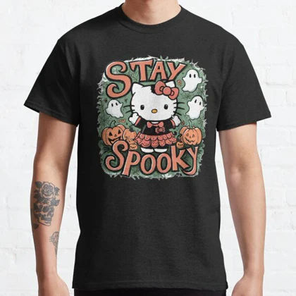 تیشرت Kitty طرح Stay Spooky کد 261766