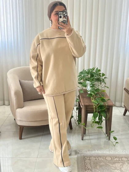 ست زنانه و دخترونه اسپرت زمستونه کد 587