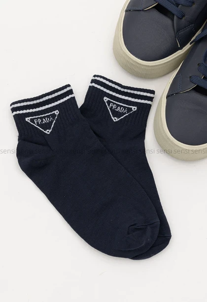 جوراب prada نیم ساق پنبه کد1005204