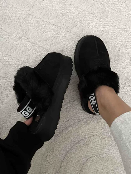 UGG پشت بند خز دار