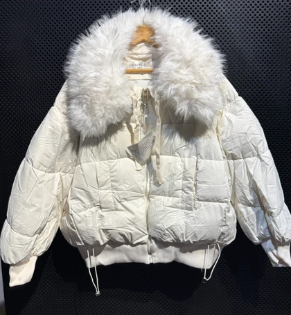 کاپشن زنانه وارداتی کوتاه خزدار