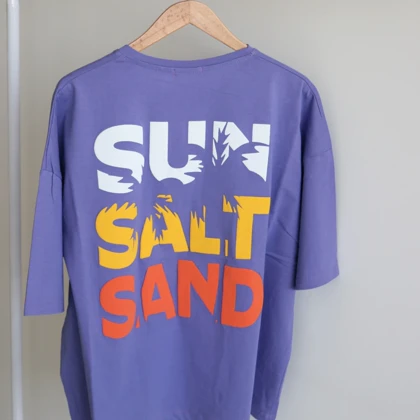 تیشرت لانگ SALT کد 6103