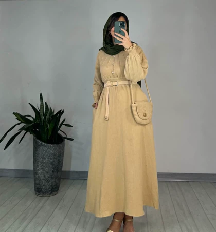 پیراهن مانتویی پریناز