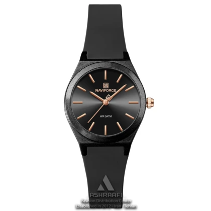 ساعت نیوی فورس مشکی Naviforce NF5056K