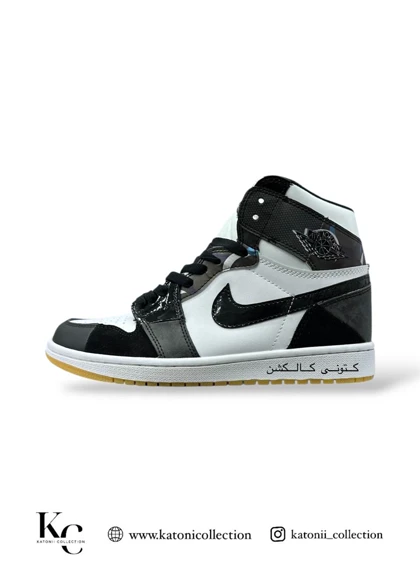کتانی ویتنامی نایک ایر جردن وان اسپایدر من Nike Air Jordan 1 Retro High spider man black