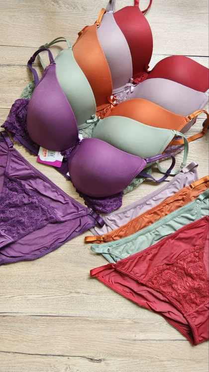 ست شورت و سوتین جکدار فنردار NBB کد : 4819