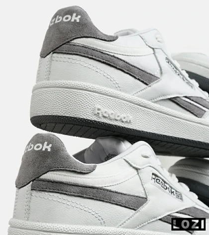 کفش کتانی کژوال سفید طوسی زنانه Reebok CLUB