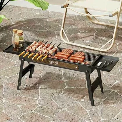 منقل گریل دار تاشو استند دار SAST مدل DH-1207