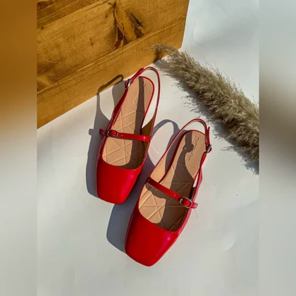 صندل عروسکی پشت‌باز _
