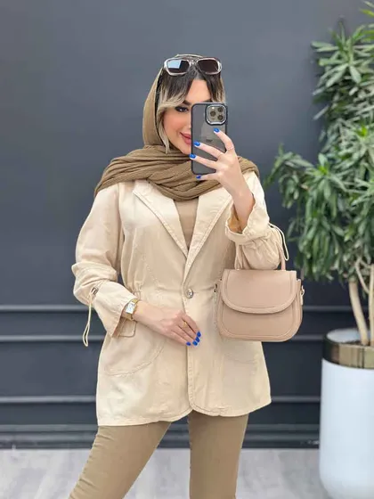 مانتو کمر گت ترلان
