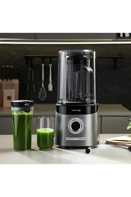 مخلوط‌کن شخصی KORKMAZ مدل Fresca Vakum Blender A940 - مشکی