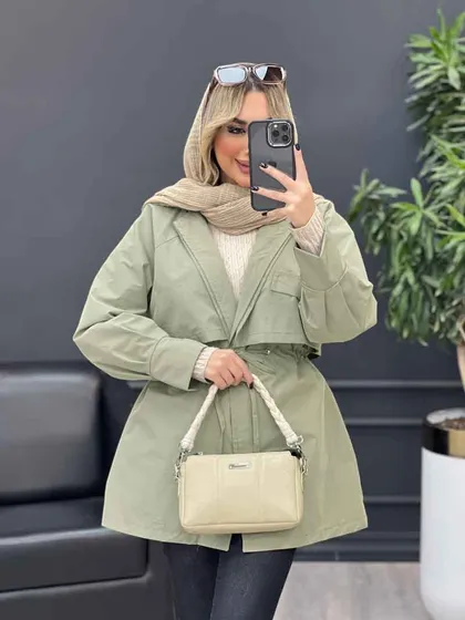 بارانی ژیله جیب نما