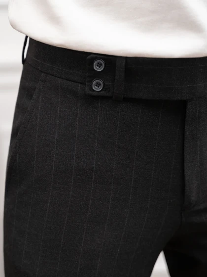 شلوار ذغالی دودکمه کدp250