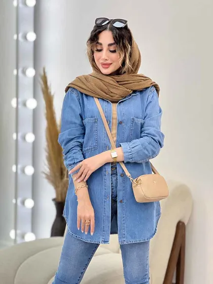 مانتو جین کاغذی سالومه