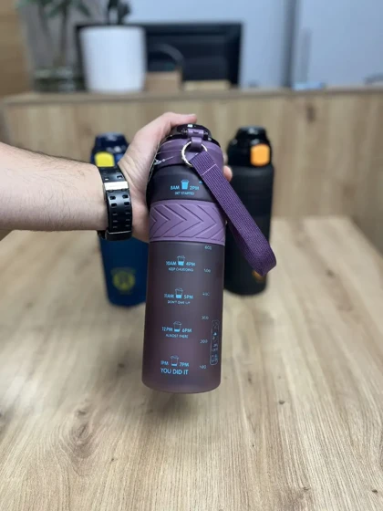 بطری ورزشی مدل قفل دار کد342