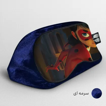 چشم بند بچگانه کاوا ماسک مدل دختر کفشدوزکی کد10