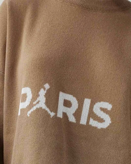 ست بافت زنانه بلوز شلوار نوشته پاریس paris یقه گرد آستین بلند کد 1951