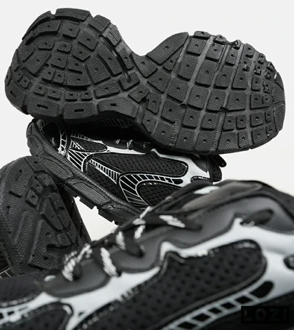 کفش کتانی مردانه و زنانه مشکی Balenciaga 3XL مدل 6543