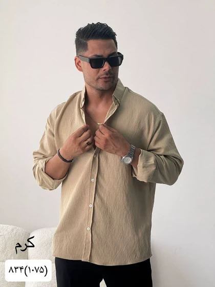 پیراهن مردانه لینن1070mc