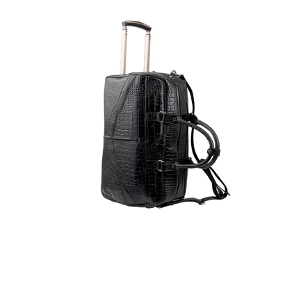 ساک مسافرتی چرخ دار چرم کروکو مدل آندس