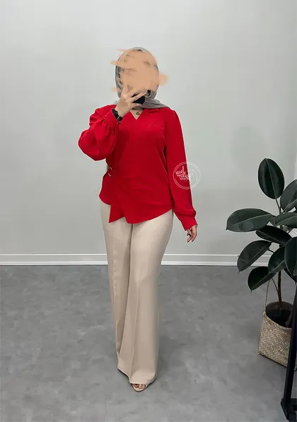 شومیز مجلسی پیچک
