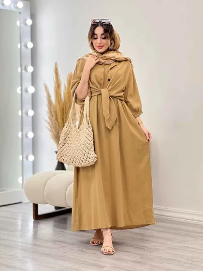 ست پیراهن دو تکه آستین پیله