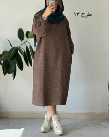 کفتان پشمی چهارخونه دیبا 2