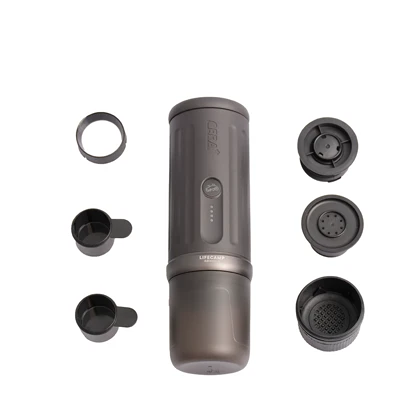اسپرسوساز شارژی کپسولی و پودری لایف‌کمپ مدل L03 کد 45881