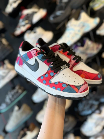 کتانی جردن وان کاستوم رنگی