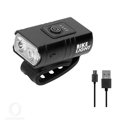 چراغ جلو شارژی دوچرخه 1000 لومن مدل T6 LED