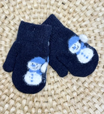 دستکش بچگانه بافتی کپی