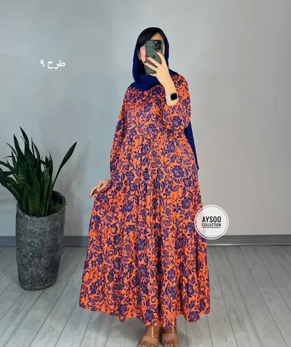 پیراهن طرحدار مزونی39