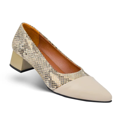 ست کیف و کفش زنانه چرم یلسان مدل هیلدا کد 924-ALIS-RTL