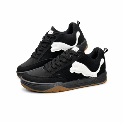 کفش کتانی مردانه بزرگ پا مدل پوما مشکی تمام Puma