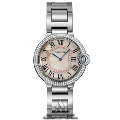 ساعت زنانه کارتیه صفحه صدف Cartier Ballon Bleu SD58