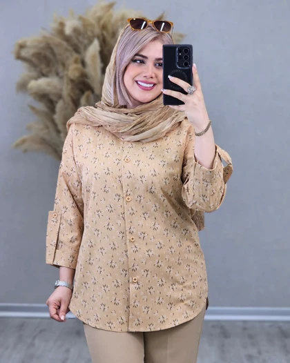 شومیز گل‌گچی