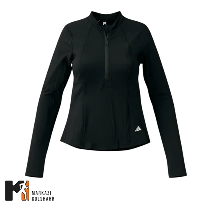 آستین بلند زنانه نیم زیپ آدیداس کد 1020