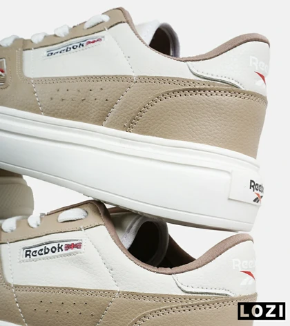 کفش مردانه و زنانه کرم قهوه ای Reebok LT Court مدل 7430