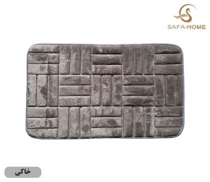 پادری مخمل طرح آجر 45*75 سانتی متر