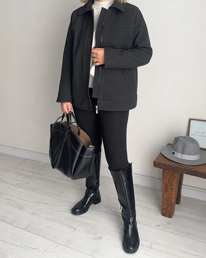 جکت فوتر Blanco (ذغالی)