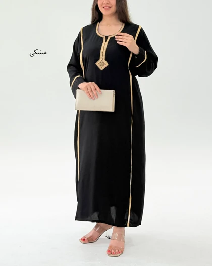 پیراهن مانتویی نیکا - کد 1853