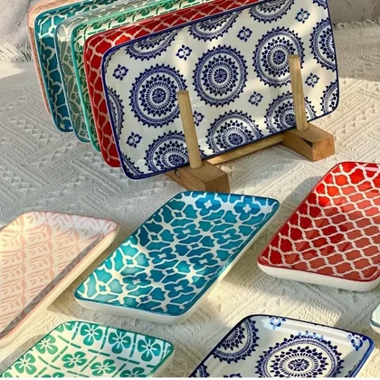 رولت خوری طرح دار دنی هوم سایز کوچک / BA45