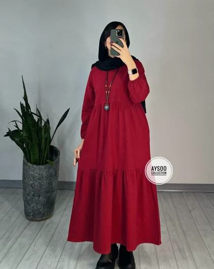 پیراهن مانتویی آیسو