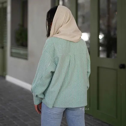 شکت پشمی جناقی (سبز)