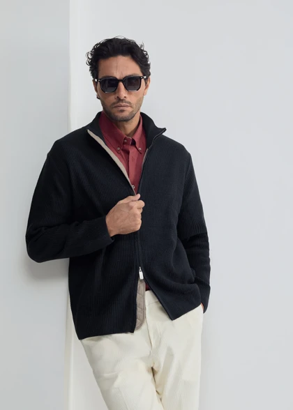 پلیور زیپ‌دار 2521001