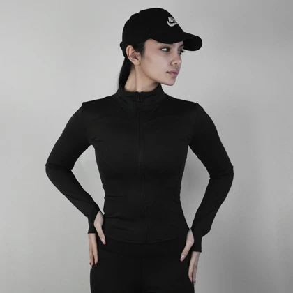 سویشرت ورزشی زنانه فی گاوئو مدل JYT-007 مشکی