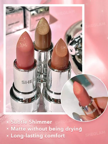 رژ لب شیگلم رنگ SHEGLAM Starlight Velvet Lipstick – Deep Under