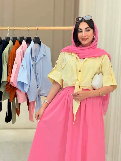 شومیز گره‌ای نورسا